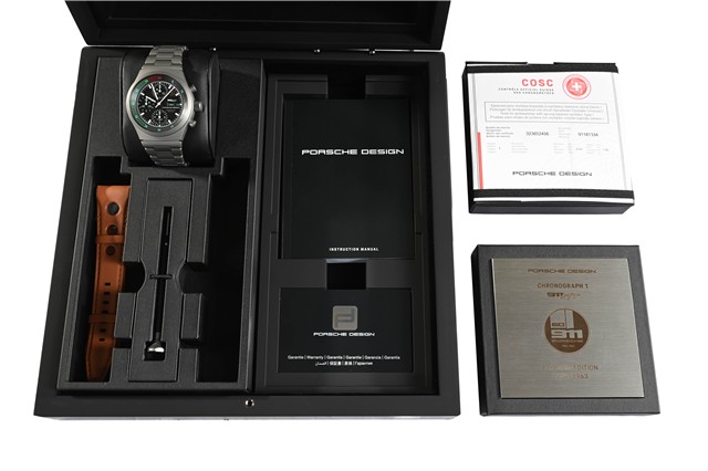 Porsche Design Chronograph 1 "911 S/T", anniversary edition "60 Years of the 911"