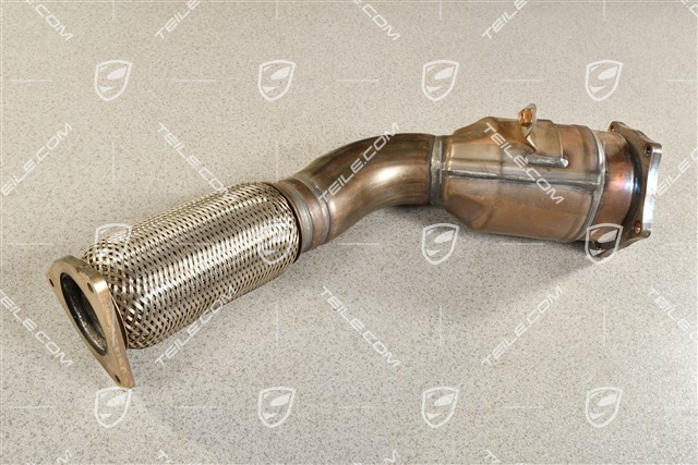 Exhaust pipe with catalytic converter, BiTurbo V8 4.8L 368KW, cyl. 5-8