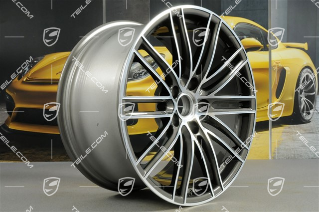 20-inch Turbo IV wheel rim set, 8,5J x 20 ET57 + 10,5J x 20 ET47