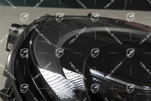 LED Scheinwerfer, schwarz, R