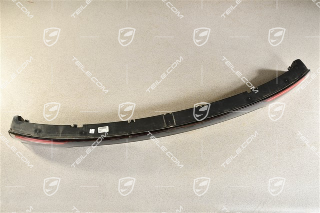 Rear light covering, center, Black lettering