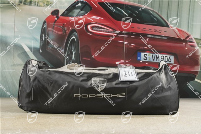 Cover / Abdeckhülle, mit Porsche Wappen, für innen