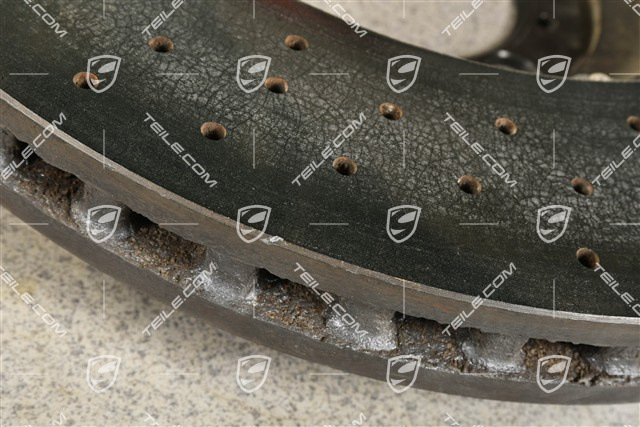 PCCB Ceramiczna tarcza hamulcowa, GT3/GT3RS/GT2RS, lekko uszkodzona, R