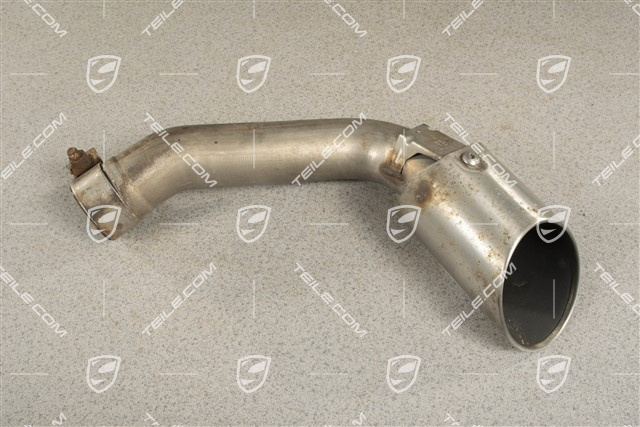 S, exhaust system tail pipe, outer, L