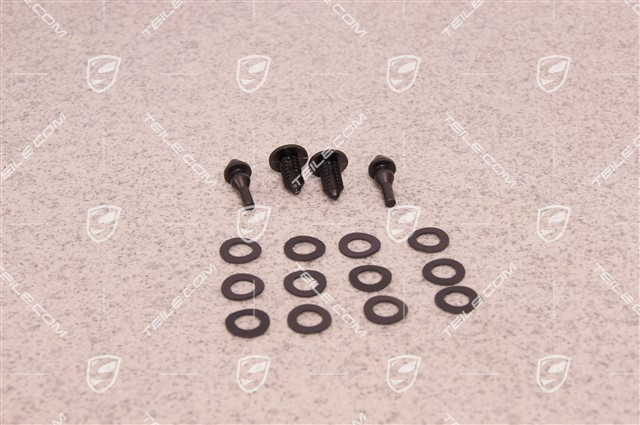 Reparatursatz, Puffer für Lenker, Lagerbock Klappe / Targa