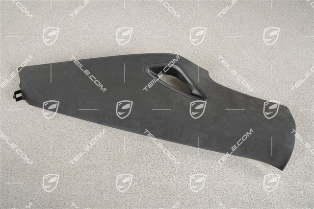Verkleidung von C-Säule, Alcantara, Schwarz, R