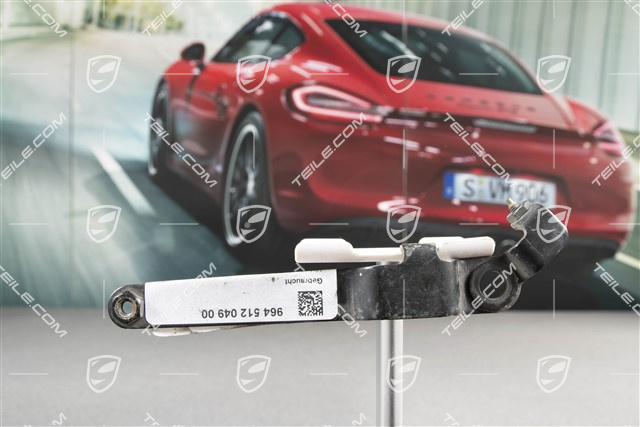 Lever, rear spoiler, L
