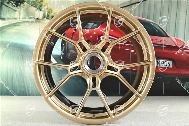 20" GT3 Felge, 9,5J x 20 ET46, California Gold