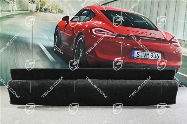 Verkleidung, Rückwand, coupé, Teppich, Schwarz