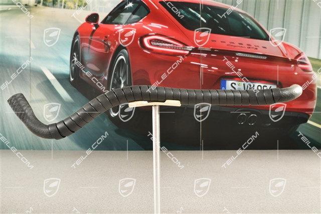 Power steering fluid tank-  tube / moulded hose
