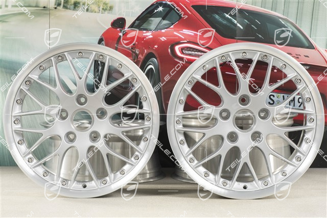 18-inch Sport Classic II wheel set (2-piece), 7,5J x 18 ET50 + 9J x 18 ET52