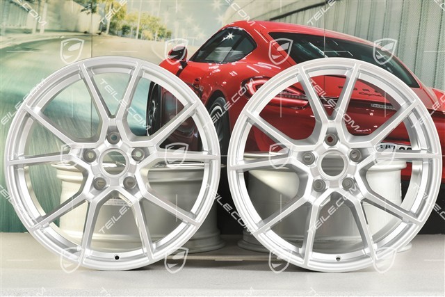 20-inch Cayenne S wheel rim set, 10,5J x 20 ET55 + 9J x 20 ET50