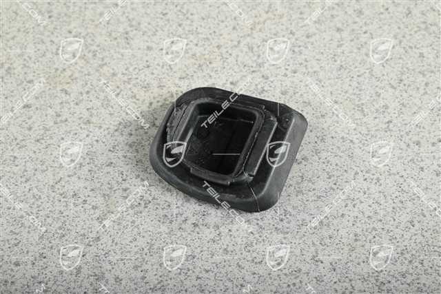 Towing hook lug cap, front bumper stainless steel cover Turbo, R