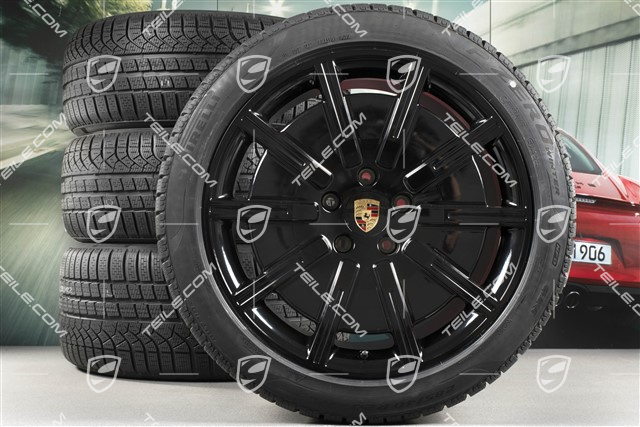 20-inch Sport Aero winter wheel set, rims 9J x 20 ET54 + 11J x 20 ET60, Pirelli winter tyres 245/45 R20 + 285/40 R20