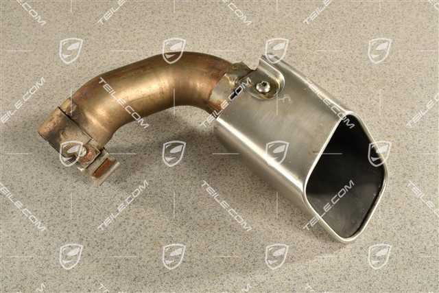 Turbo, exhaust system tail pipe, inner, L