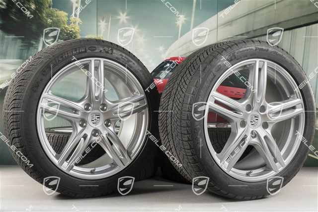 20-inch winter wheels set "Panamera Turbo", rims 9,5 J x 20 ET71 + 10,5 J x 20 ET71 + Michelin Pilot Alpin 4 winter tires 275/40 R20 + 315/35 R20