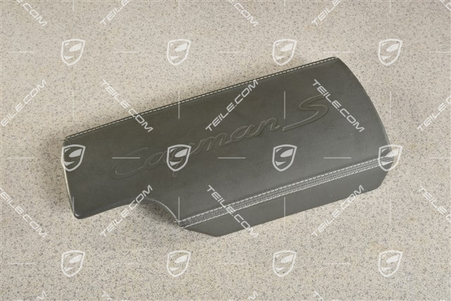 Armlehne Deckel, Mittelkonsole, Leder, Steingrau