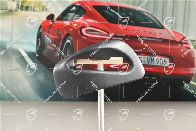 Cabrio, Sicherheitsgurt Abdeckung / Rosette, Schwarz, R