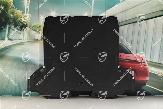 Cover, Underbody, front, Coupe