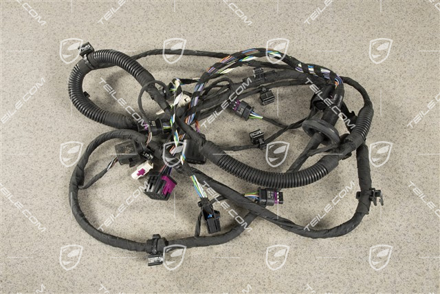 Kabelstrang, Stossfänger hinten, Einparkhilfe und Real Topview