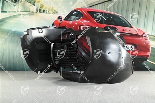 Wheel-housing liner, front, front part with grille, L