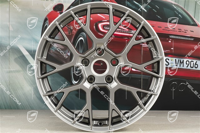 20" Felga RS Spyder Design 2, 8,5J x 20 ET50, Platinum satynowy półmat