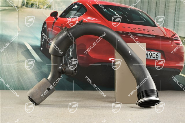 Charge air cooling system pressure pipe, L