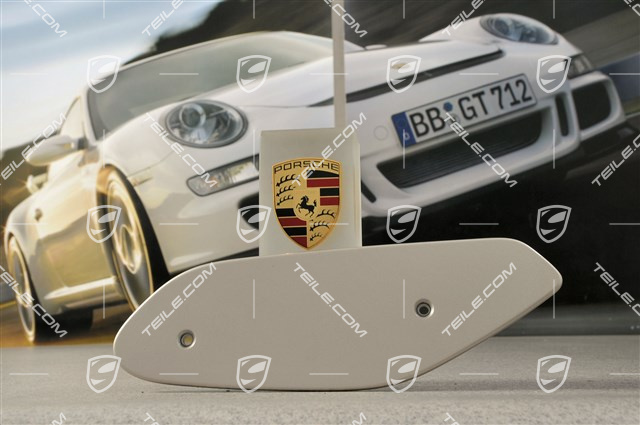 GT3 RS Facelift 2010- Spoiler, Seitenteil für Heckflügel, Weißgold-Metallic, L GT3 RS Facelift 2010- Spoiler, Seitenteil für Heckflügel, Weißgold-Metallic, L