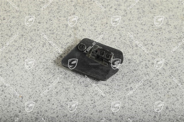 Front bumper Retainer plate / mounting, R