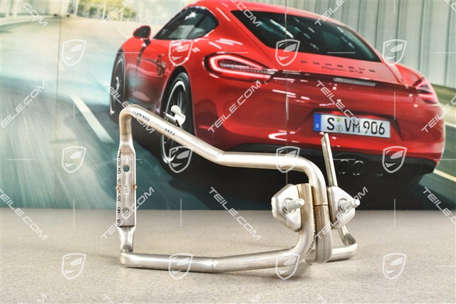 Main exhaust muffler bracket / support, L