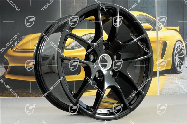 18" Felga Cayman III, 9,5J x 18 ET49, czarny wysoki połysk