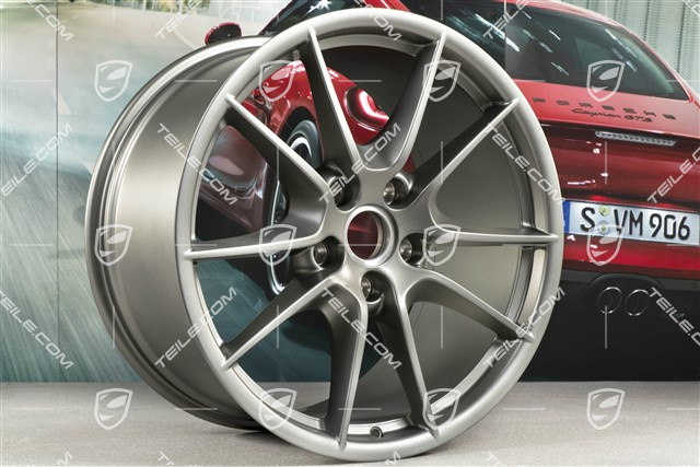 20" Felge Carrera S III, 11J x 20 ET70, Platinum-Seidenmatt