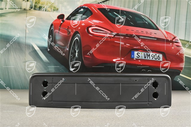 GTS, Front bumper number plate support / bracket,  EU/ECE