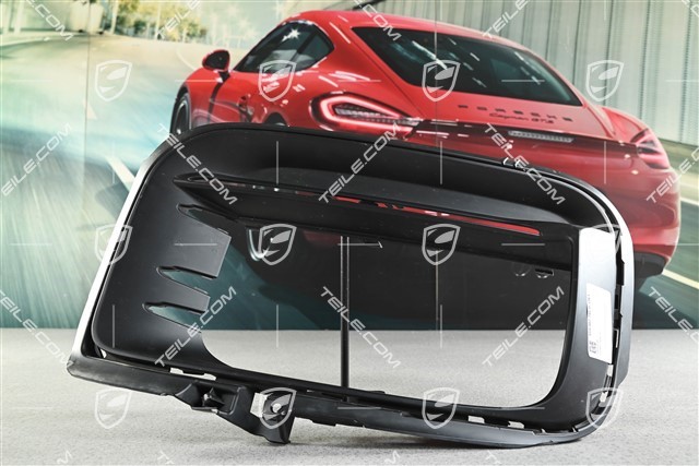 Side ventilation grille Sport Design Paket, Black matte, L