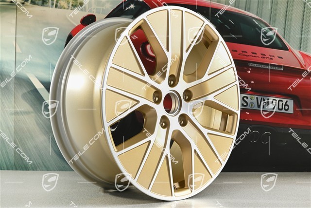 20" Felge Taycan Turbo Aero, 9J x 20 ET54, in Aurum