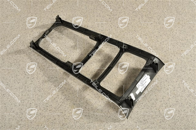 Mittelkonsole Zierblende, Aluminium gebürstet