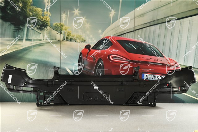 Coupe, Rear bumper lower cover, Satin black