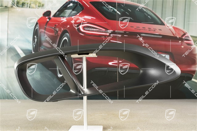 Spyder, Blende für Lufteinlass, seitlich, Innen, Schwarz-matt, L
