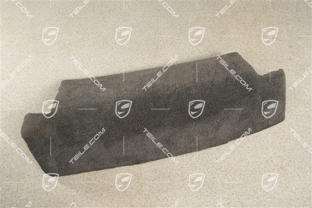 Verkleidung, Sitzgestell, Perlvelour, Schwarz, L