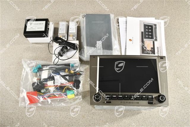 Porsche Classic Communication Management (PCCM Plus) - radio / navigation system, 997.1 / 987.1, Europa