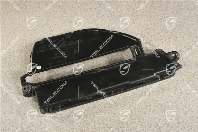 Sport Design air duct closed, black, R