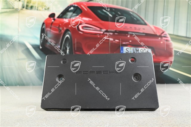 Rear bumper number / Licence plate support, Japan