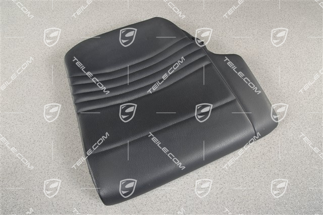 Back seat lower / cushion, Coupe/Targa, leatherette, Metropole blue, L