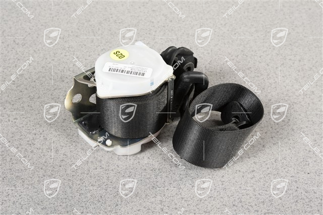 Sicherheitsgurt, hinten, Schwarz, USA Version, L=R