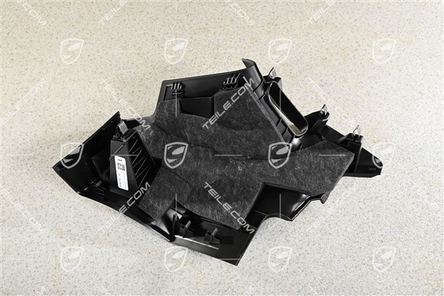 Verkleidung C-Säule, Schwarz, L