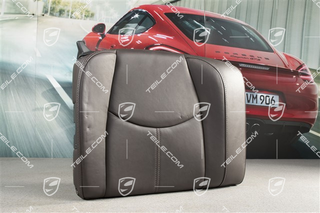 Back seat backrest, Coupe/Targa, Leather, Cocoa, R