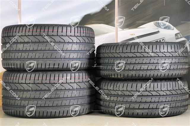 20" summer wheel set Carrera Classic II, wheel 8,5J x 20 ET51 + 11J x 20 ET52 + Tyres 245/35 ZR20 + 305/30 ZR20, without TPMS