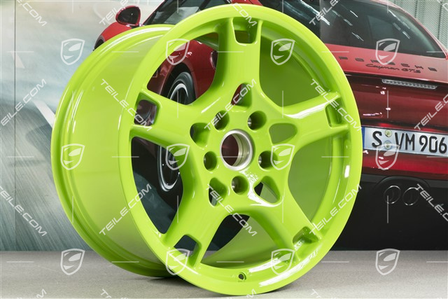 19" Felga Carrera S, 11J x 19 ET51, Lizard green