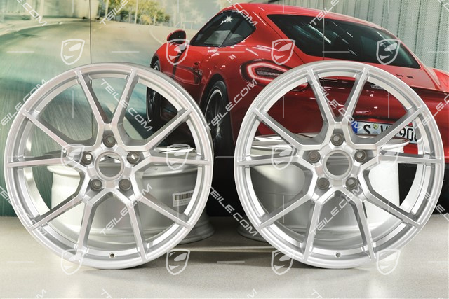 20-inch Cayenne S wheel rim set, 10,5J x 20 ET64 + 9J x 20 ET50