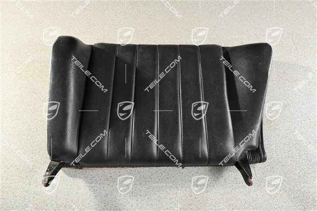 Back seat backrest, Leatherette, black, L